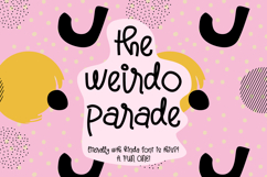 The Weirdo Parade Display Font Product Image 1
