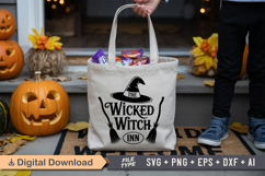 The Wicked Witch Inn SVG File | Spooky Halloween SVG Product Image 4