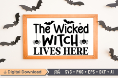 Farmhouse Halloween Sign SVG Bundle | Spooky Halloween Sign Product Image 7