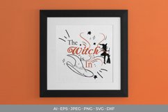 The Witch is In SVG File Product Image 1