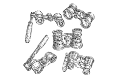 Opera glasses collection for theater performance viewing Product Image 1