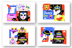 10 World Theatre Day Illustration Product Image 2
