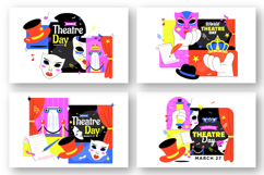 10 World Theatre Day Illustration Product Image 3