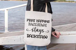 What Happens Backstage SVG I Theatre Shirts SVG Product Image 2