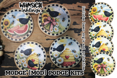 The Birds and the Bees Magnets Modge Podge SVG's and Print Product Image 1