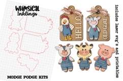 The Farm Crew Magnets Modge Podge SVG's and Printables Product Image 1