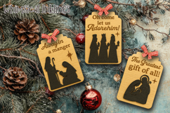 The Greatest Gift Ornaments Laser SVG Product Image 1