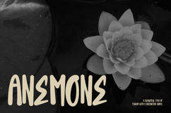 Theiba Emsion Handmade Display Font Product Image 3