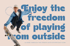 Theleo Blues - Bold Sans Display Font Product Image 4