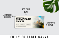 Theme Park Trip Ticket Canva Template Product Image 7