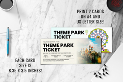 Theme Park Trip Ticket Canva Template Product Image 5