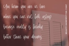 Web Font Therapist - Beauty Handwritten Font Product Image 3