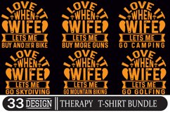 WIFE THERAPY Design Bundle Product Image 1