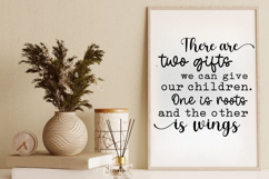 There are two gifts we can SVG, Farm House Sign SVG Product Image 1