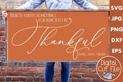 So Many Reasons To Be Thankful Fall Farmhouse Sign Svg Product Image 1