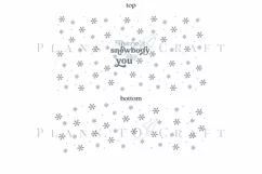 there is snowbody like you 40oz quencher tumbler sublimation full wrap high resolution transparant background