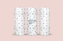 Bundle 6 Christmas Skinny Tumbler Sublimation Wrap SVG Product Image 12