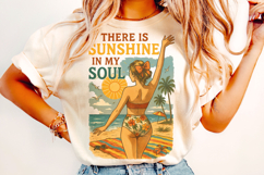 There is Sunshine in My Soul PNG, Summer Vibes PNG, Beach Product Image 2