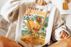 There is Sunshine in My Soul PNG, Summer Vibes PNG, Beach Product Image 3