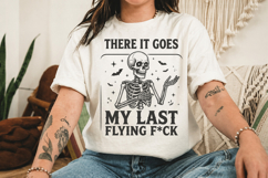 There It Goes My Last Flying Fck Halloween Funny PNG, Product Image 3