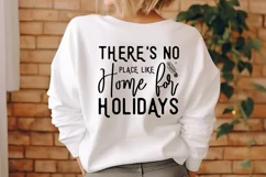 There's No Place Like Home SVG ,Christmas SVG Design Product Image 2