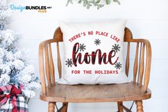 Home for the Holidays SVG, Christmas SVG, Christmas Sign SVG Product Image 1