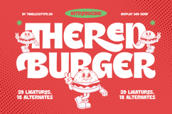 Thered Burger - Display Sans Serif Product Image 1