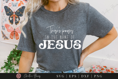 Name of Jesus SVG PNG | Boho Christian PNG Product Image 6