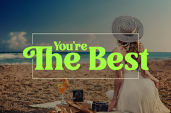 Theros Kerrned Groovy Retro Casual Serif Display Product Image 6