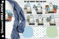 The Wee Gnomes Birds And Bees Sublimation Clipart Product Image 1