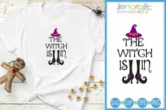 Halloween The Witch is in SVG Product Image 1