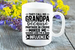 They call me grandpa because SVG, Grandpa SVG Design Product Image 2