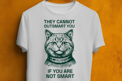Funny Sarcastic Cat SVG Sweater Meme Cut File Design Product Image 3