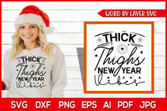 happy new year svg design, new year svg 2024 Product Image 1