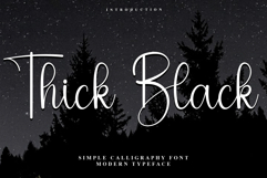 Thick Black Product Image 1