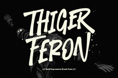 Thiger Feron Bold Expressive Brush Font Product Image 1