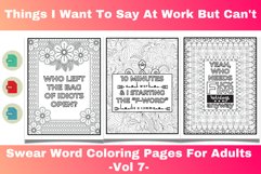 Things I Want To Say At Work But Cant  Swear Word Coloring Pages For Adults An Adult Coloring Pages With Snarky Hilarious and Funny Swear Words