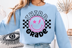 Retro 3rd Grade SVG - Back To School PNG - Third Grade Era Product Image 5