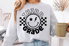 Retro 3rd Grade SVG - Back To School PNG - Third Grade Era Product Image 3