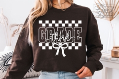 Third Grade Teacher SVG PNG Back To School Hello 3rd Grade Product Image 2