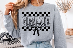 Third Grade Teacher SVG PNG Back To School Hello 3rd Grade Product Image 4