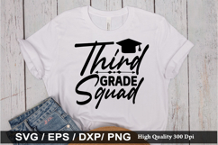 Third grade squad SVG - Teacher Design Product Image 1