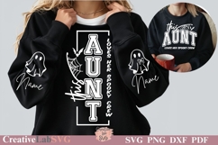 this aunt loves her spooky crew 