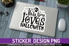 This boy loves Stickers PNG Product Image 1