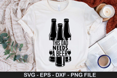 This dad needs a beer SVG - Beer Design Product Image 1