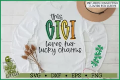 This Gigi Loves Her Lucky Charms on Sleeve SVG File Product Image 1