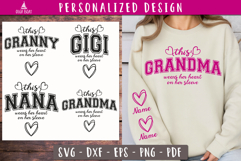 Heart on Sleeve SVG Bundle Custom family shirt Product Image 3