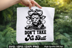 Heifer SVG Design - This Heifer Don t Take No Bull Product Image 5
