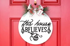 Christmas Door Signs | Christmas SVG PNG Clipart Product Image 23