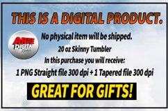 Christmas photo collage tumbler wrap, 20 oz Skinny Tumbler Product Image 7